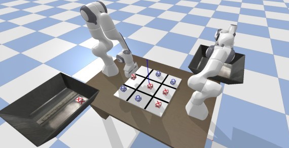 Tic-Tac-Toe Arm Robots